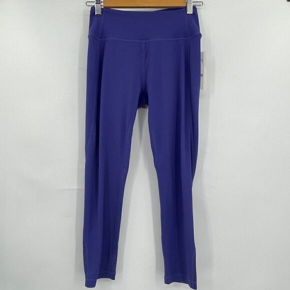 NWT Stori Blue Violet High Rise Tight Alibi Cropped Legging Size 8 - Picture 1 of 6